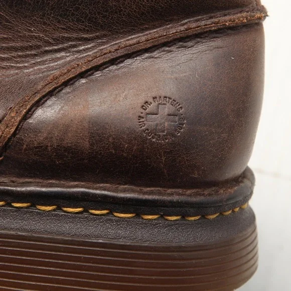 Dr. Martens Reed Boots Mens Size 13 Brown Leather Lace Up Chukka - Picture 12 of 15